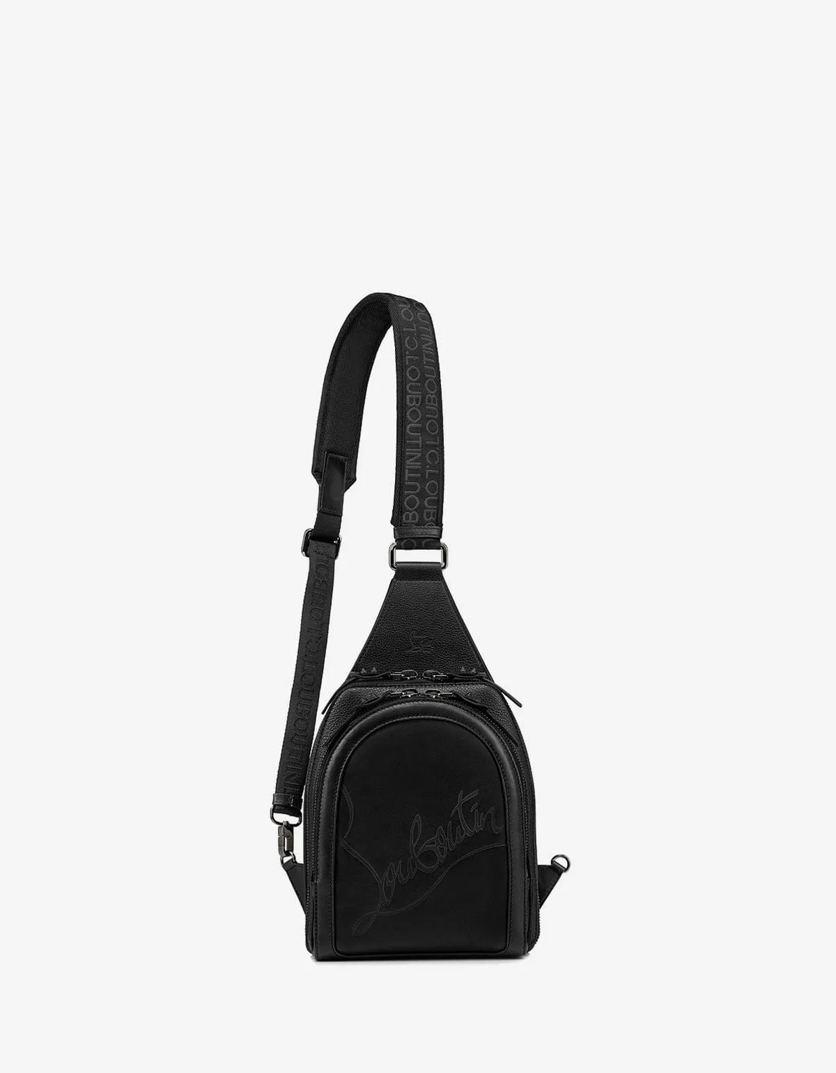 Christian Louboutin Loubifunk Black Backpack - sold by Zoo Fashions