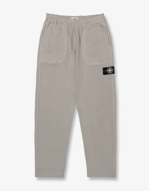 Stone Island Grey Closed Loop Sweat Pants made by Stone Island