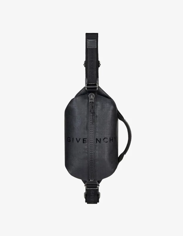 Givenchy Black G-Zip 4G Crossbody Bag sold by Zoo Fashions