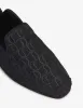 Christian Louboutin Espadon CL Jacquard Black Espadrilles sold by Zoo Fashions