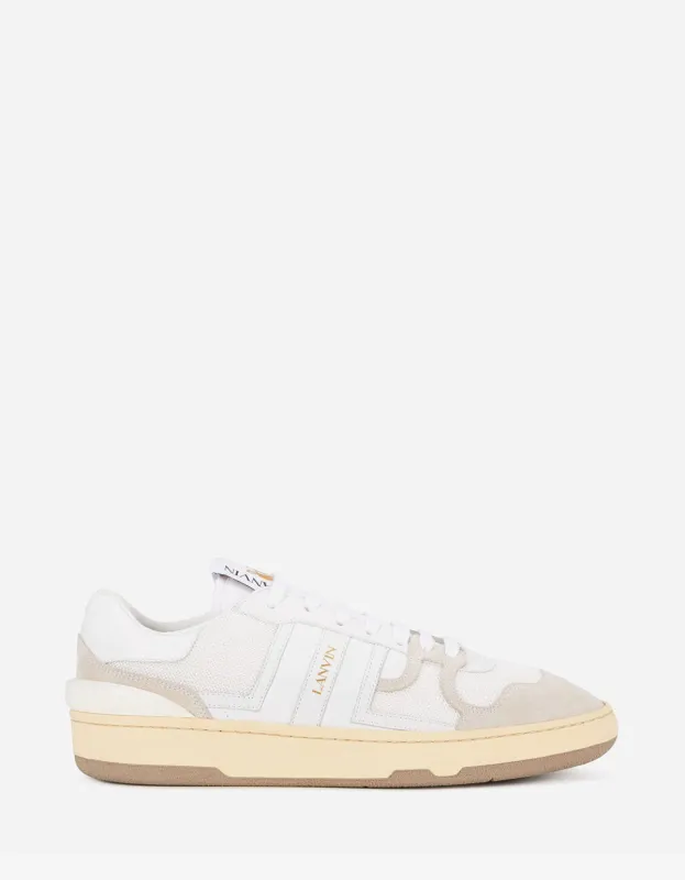 Lanvin White Clay Trainers sold by Zoo Fashions