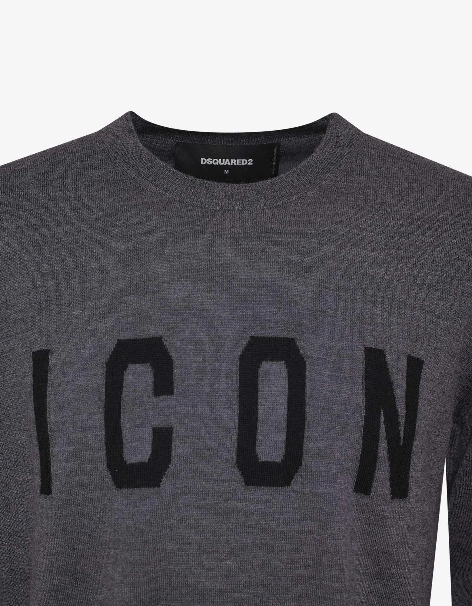 Dsquared2 Grey Icon Sweater sold by Zoo Fashions product image thumbnail 5