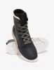 Rick Owens Lace Up Dirt Grafton Black Boots sold by Zoo Fashions