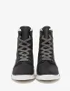 Rick Owens Lace Up Dirt Grafton Black Boots sold by Zoo Fashions