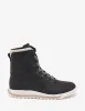 Rick Owens Lace Up Dirt Grafton Black Boots sold by Zoo Fashions