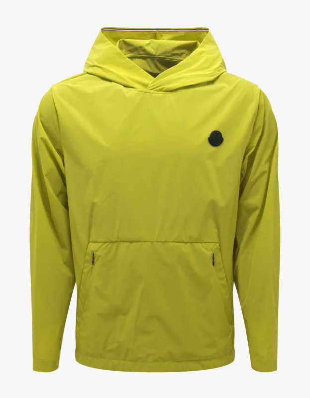 Moncler Escalle Yellow Nylon Jacket sold by Zoo Fashions