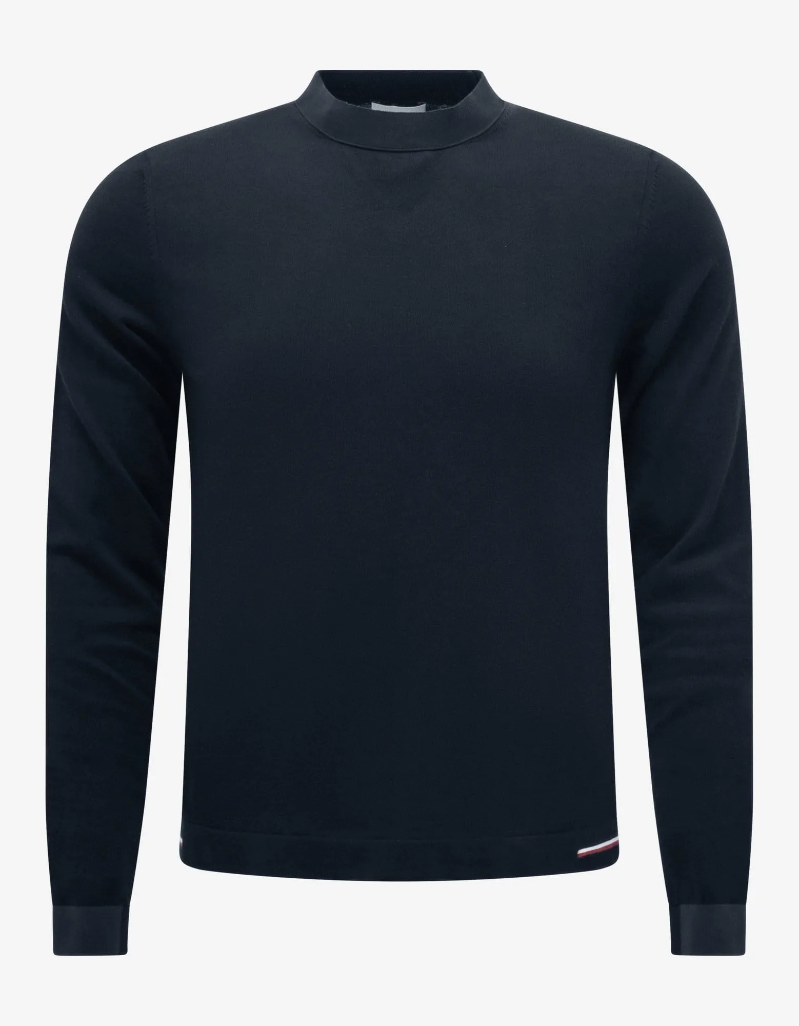 Moncler Navy Blue Tricolour Inlay Sweatshirt sold by Zoo Fashions
