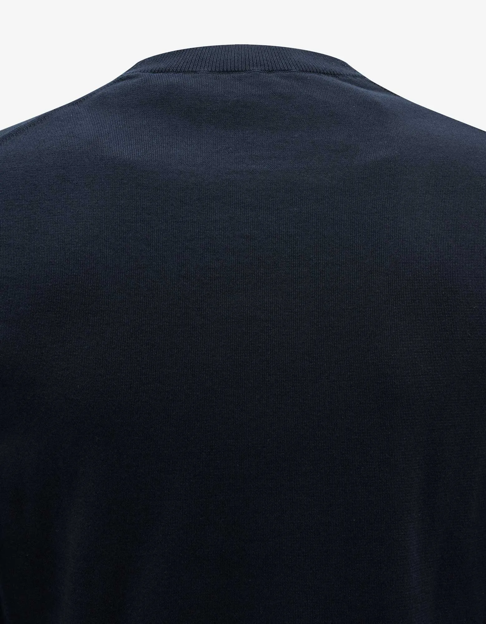 Moncler Navy Blue Tricolour Inlay Sweatshirt sold by Zoo Fashions product image thumbnail 4