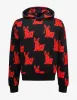 Amiri Black Rabbit Allover Hoodie sold by Zoo Fashions