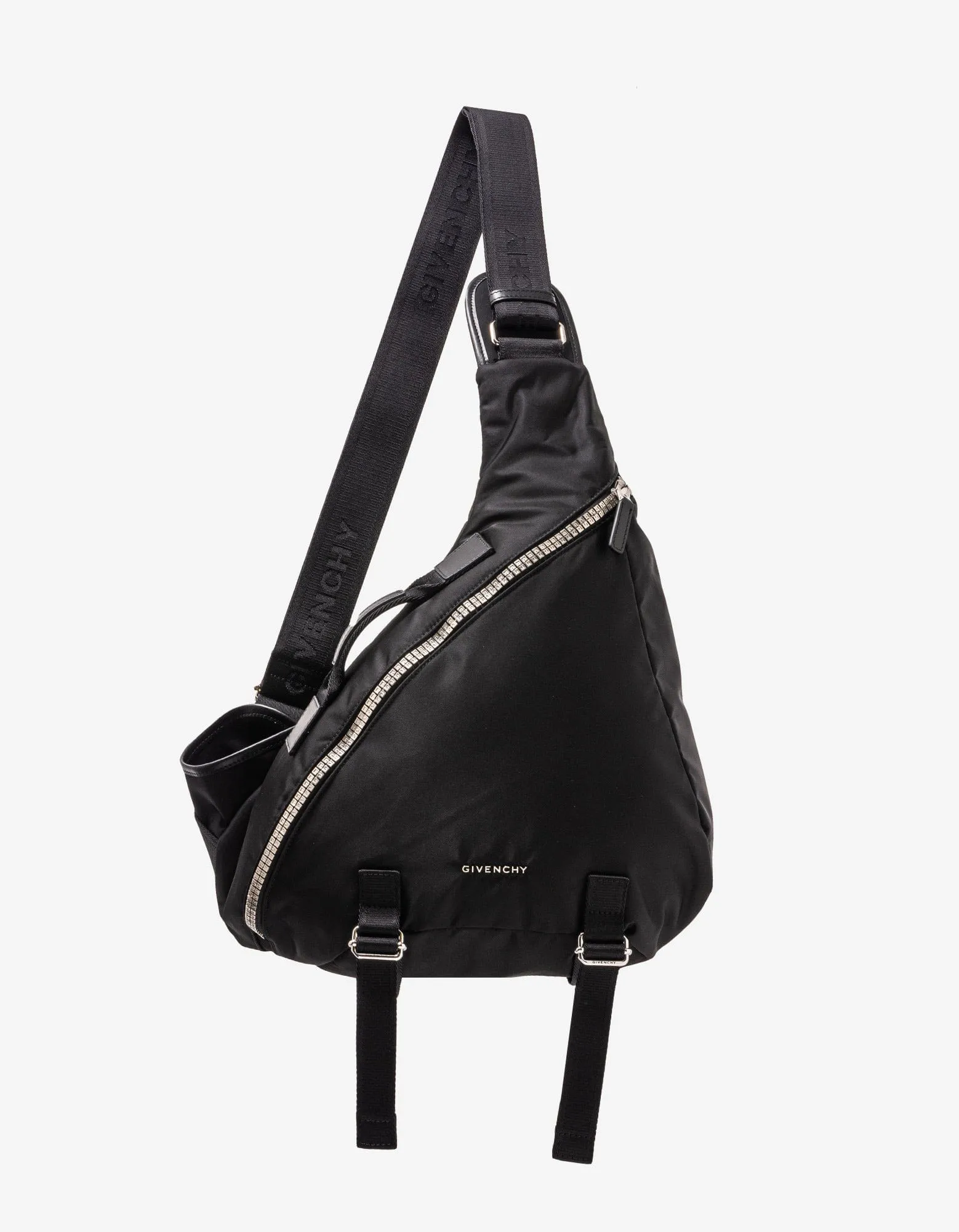 Givenchy Black Medium G-Zip Triangle Bag sold by Zoo Fashions product image thumbnail 3