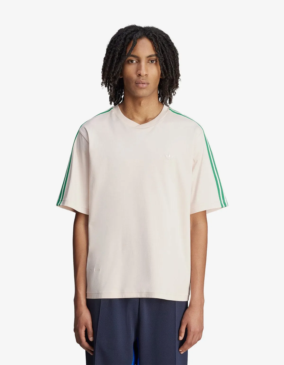 Wales Bonner x Adidas Wonder Quartz Pink T-Shirt sold by Zoo Fashions product image thumbnail 2