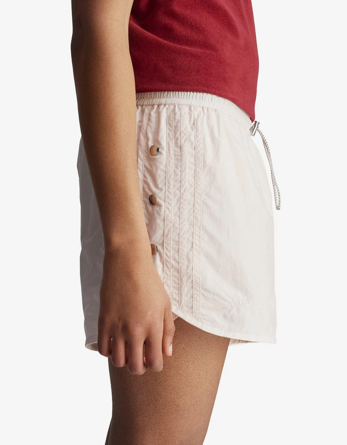 Wales Bonner x Adidas Wonder Quartz Pink Nylon Short sold by Zoo Fashions product image thumbnail 4