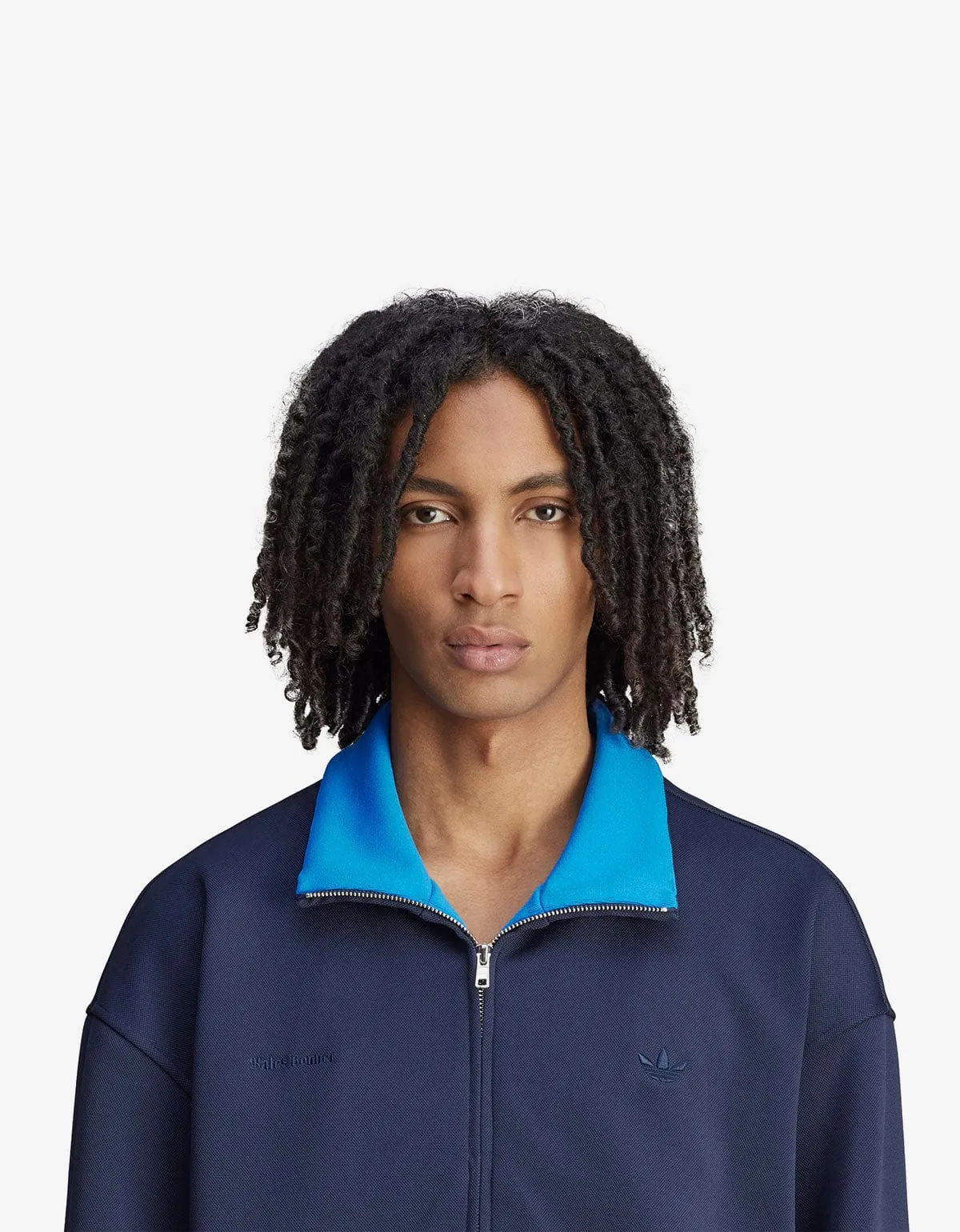 Wales Bonner x Adidas Blue Pique Track Jacket sold by Zoo Fashions product image thumbnail 5