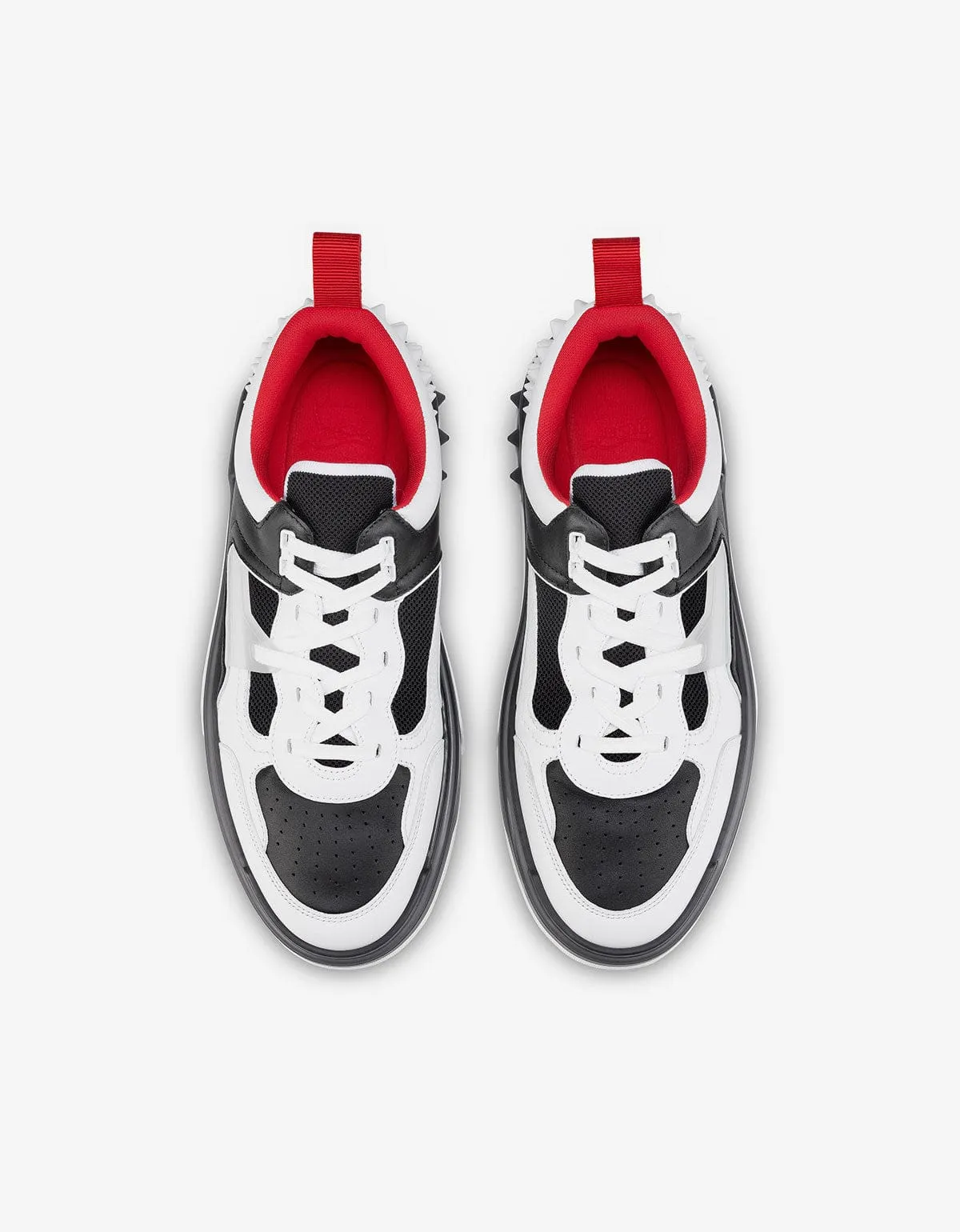 Christian Louboutin Astroloubi Black & White Trainers sold by Zoo Fashions product image thumbnail 4