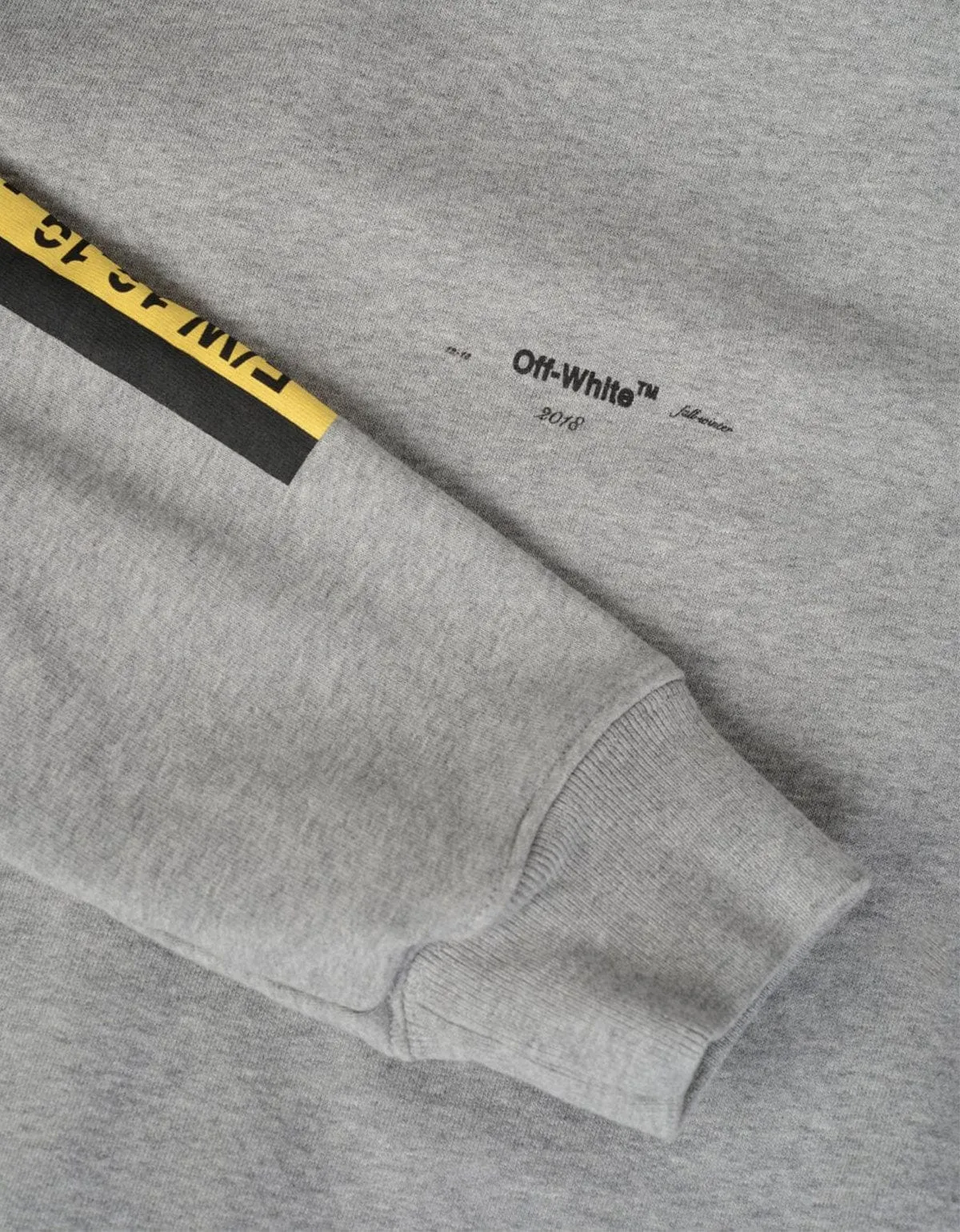 Off-White Grey Arrows Print Sweatshirt sold by Zoo Fashions product image thumbnail 4