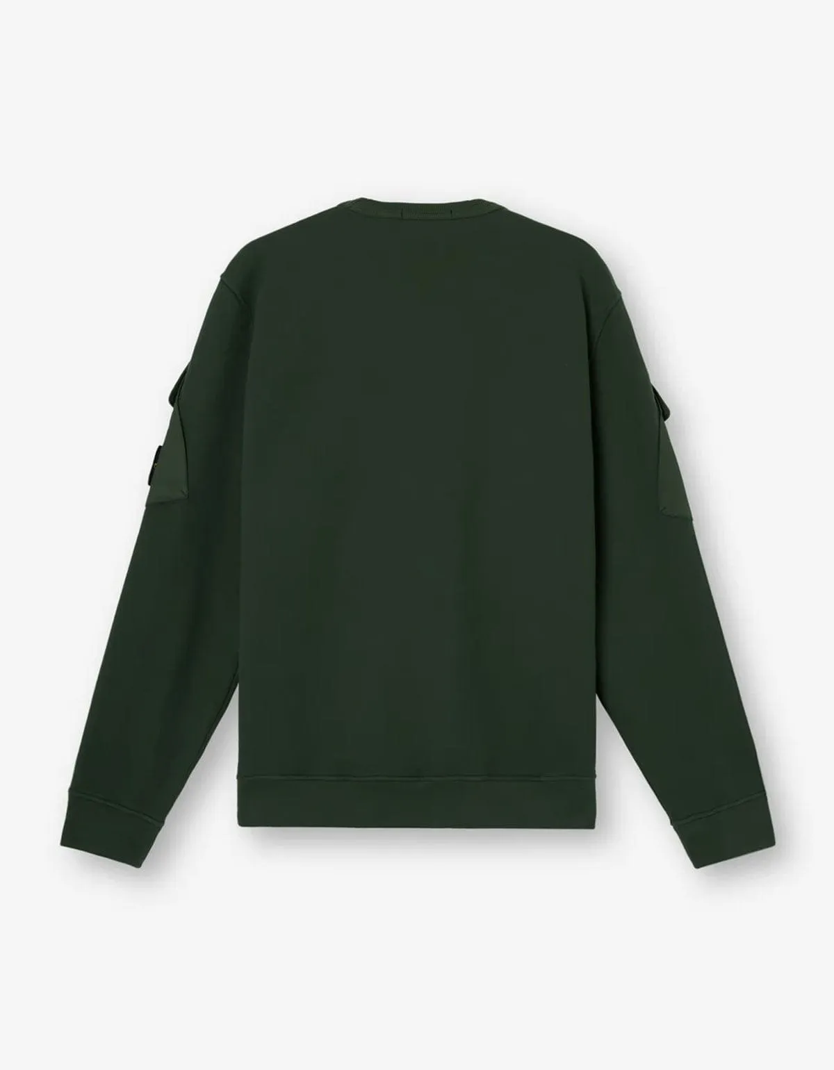 Stone Island Green Sleeve Pocket Sweatshirt sold by Zoo Fashions product image thumbnail 2