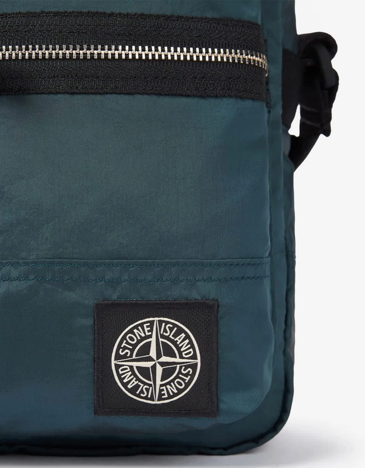 Stone Island Teal Green Nylon Metal Pouch Bag sold by Zoo Fashions product image thumbnail 4