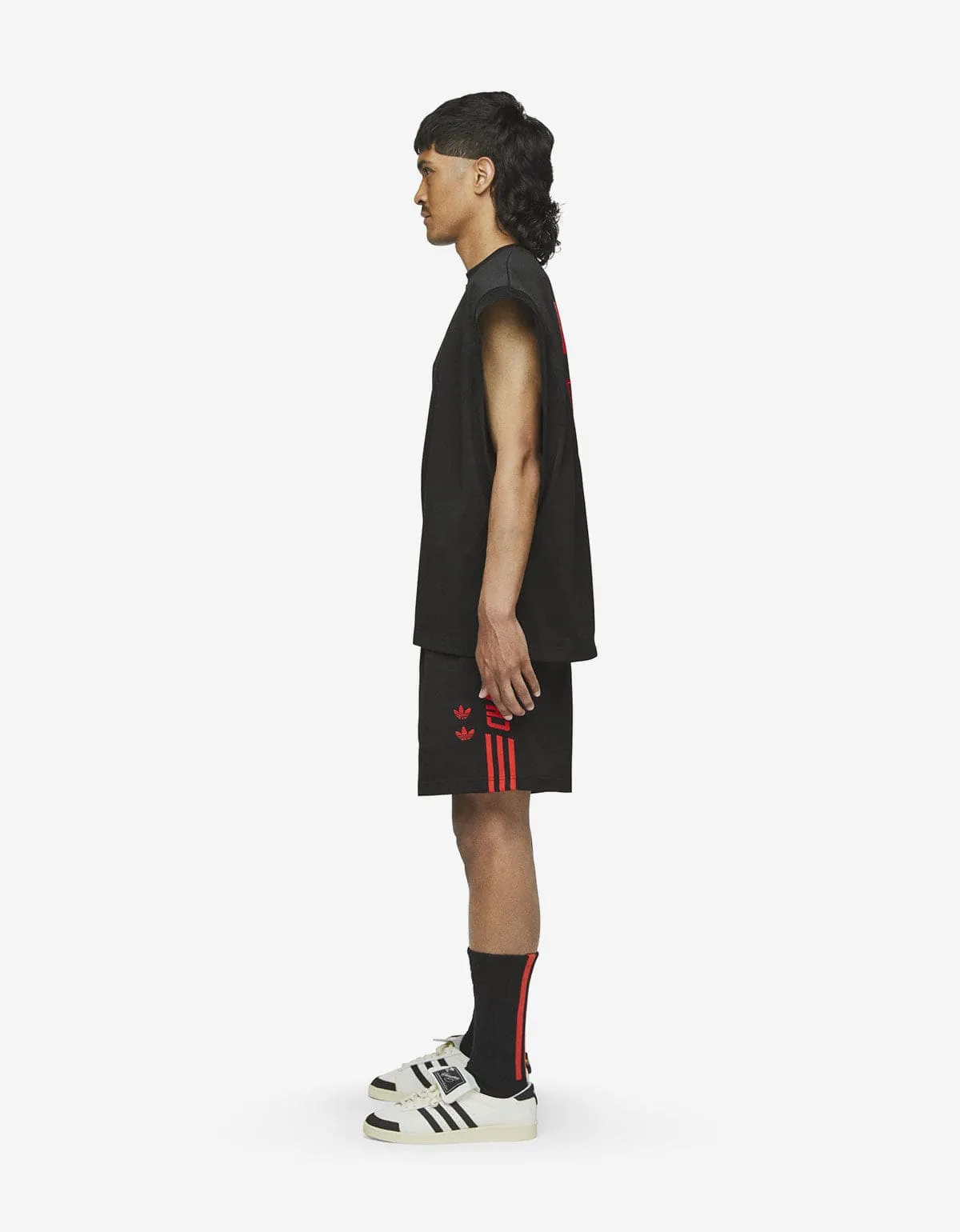 Willy Chavarria x Adidas Black Gym Short sold by Zoo Fashions product image thumbnail 4