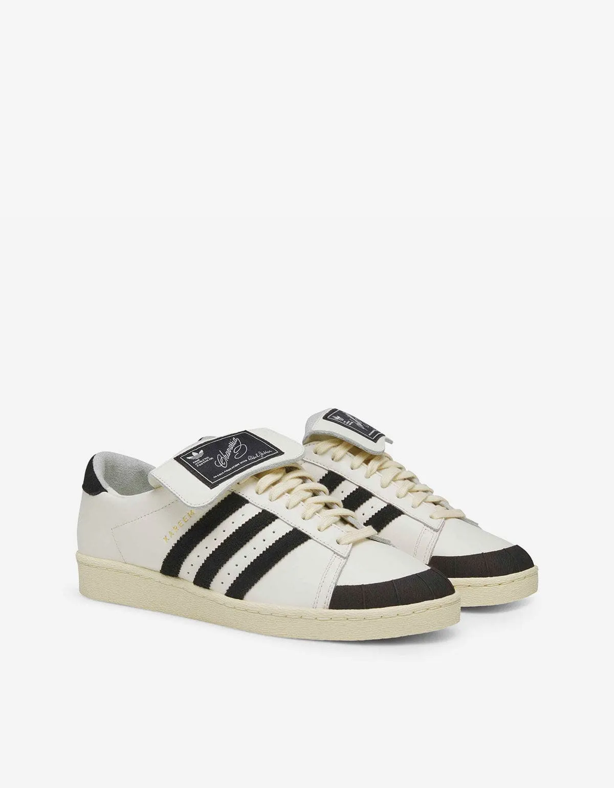 Willy Chavarria x Adidas White Jabbar Low Trainers sold by Zoo Fashions