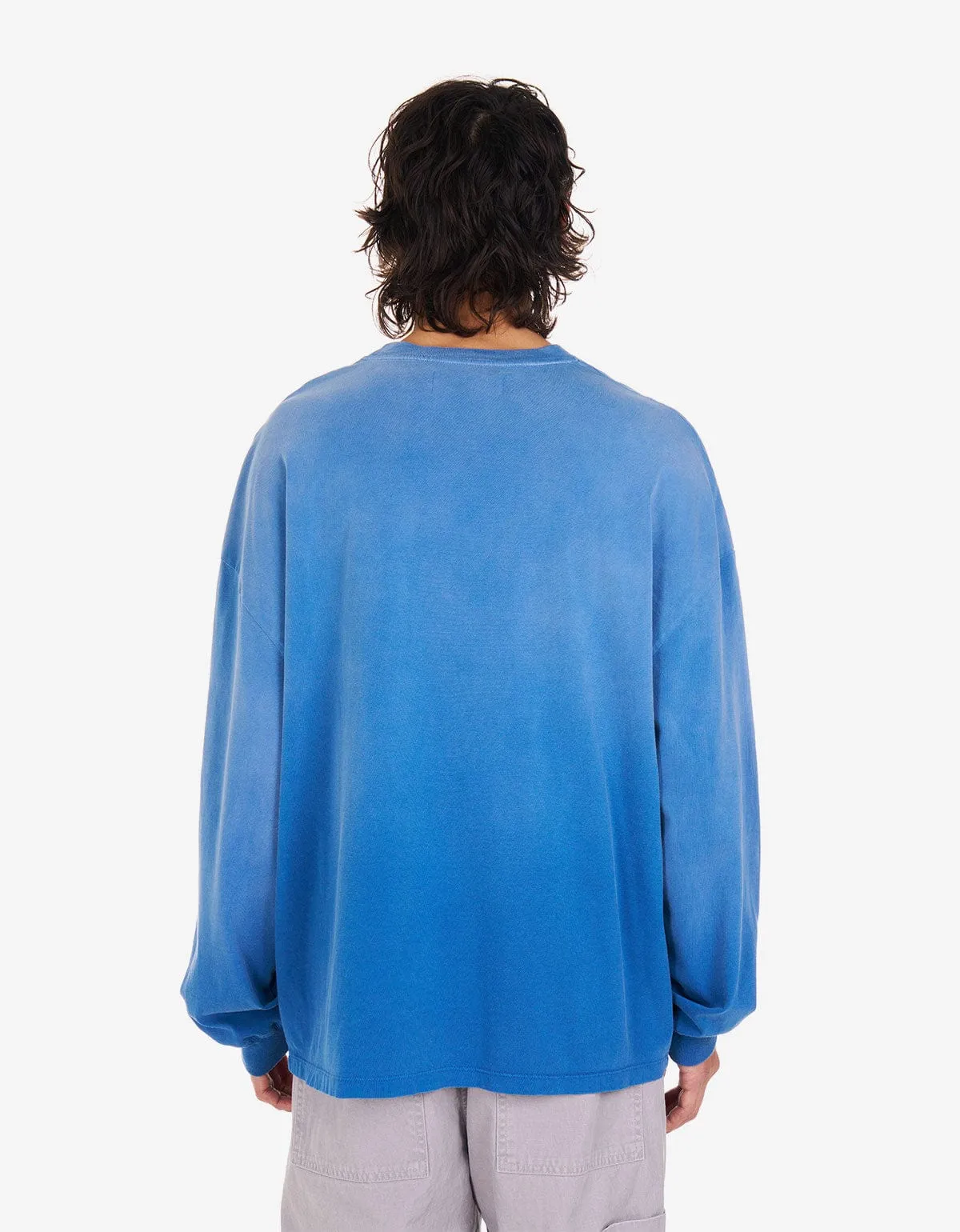 Nahmias Blue Postal L/S Pocket T-Shirt sold by Zoo Fashions product image thumbnail 3