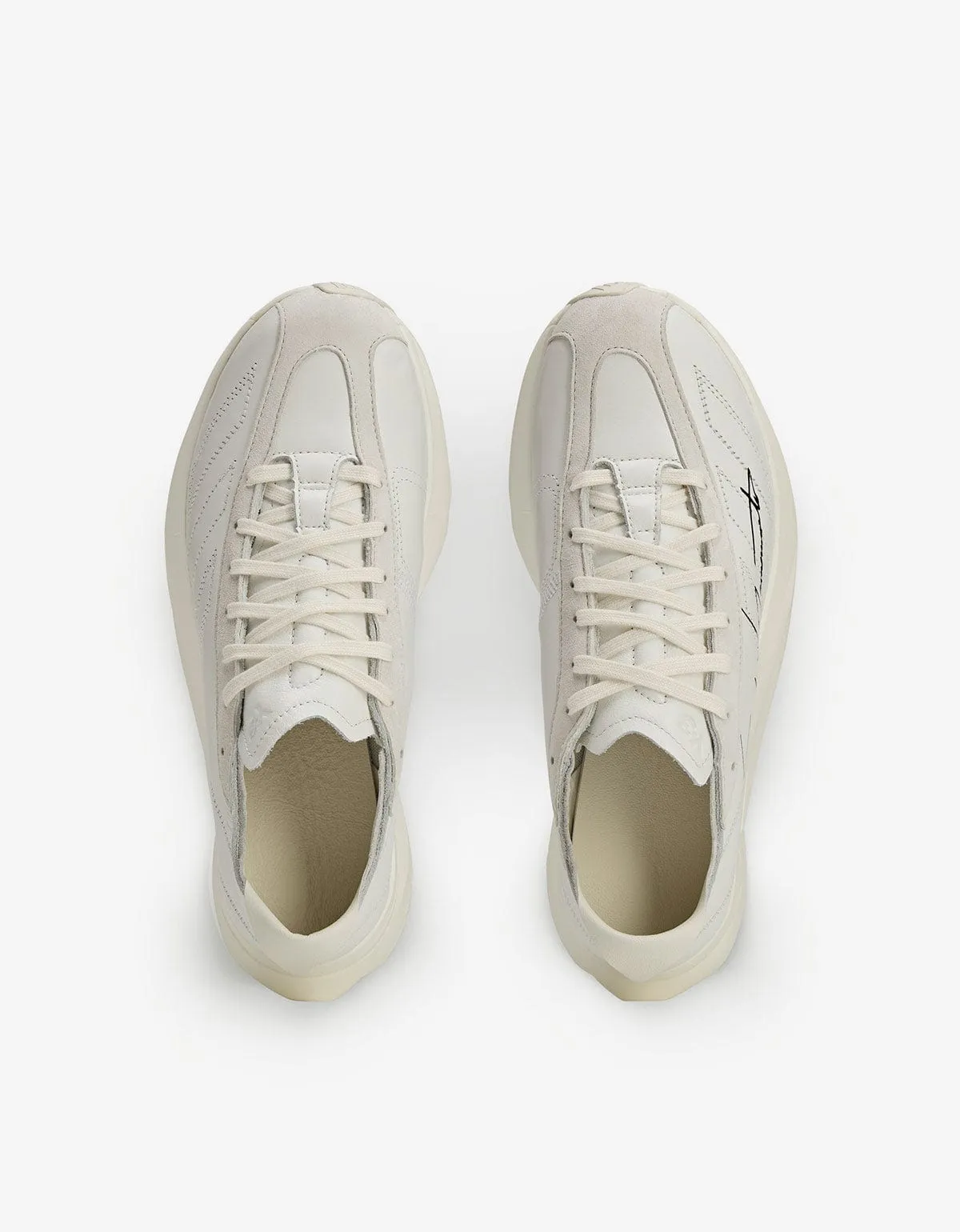 Y-3 White Adios Pro 3.0 LX Trainers sold by Zoo Fashions product image thumbnail 5