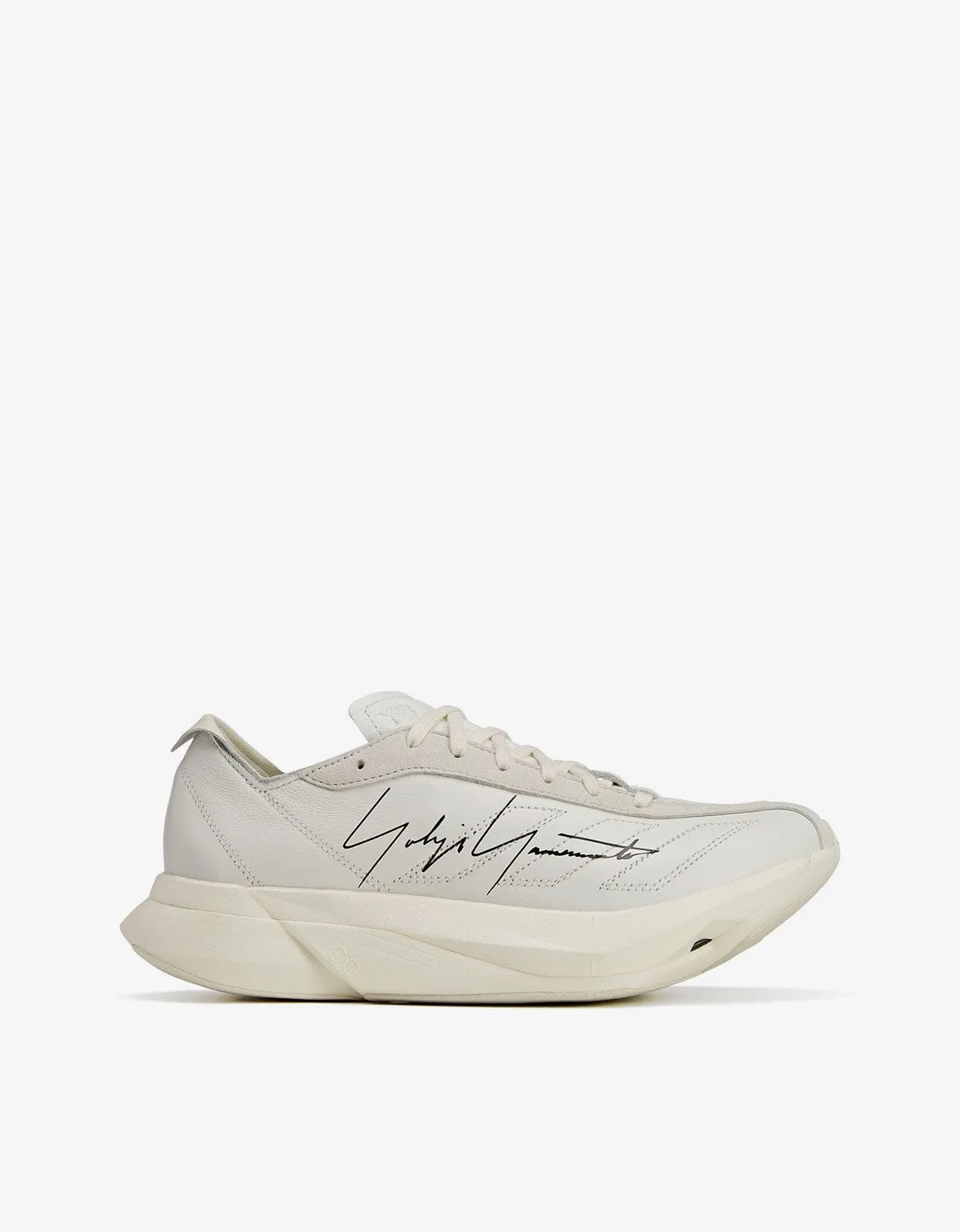 Y-3 White Adios Pro 3.0 LX Trainers sold by Zoo Fashions product image thumbnail 2