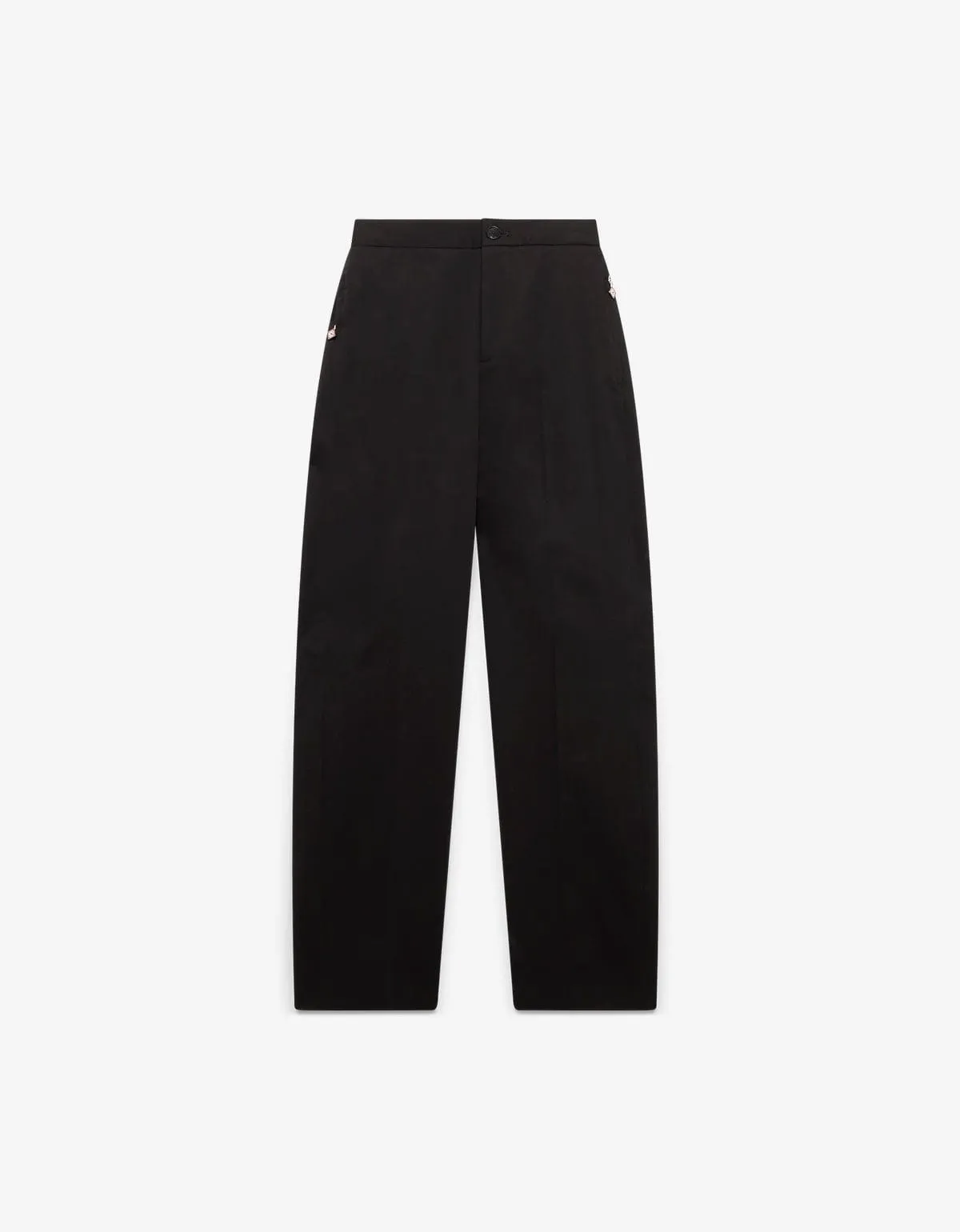Casablanca Black Chino Trousers sold by Zoo Fashions
