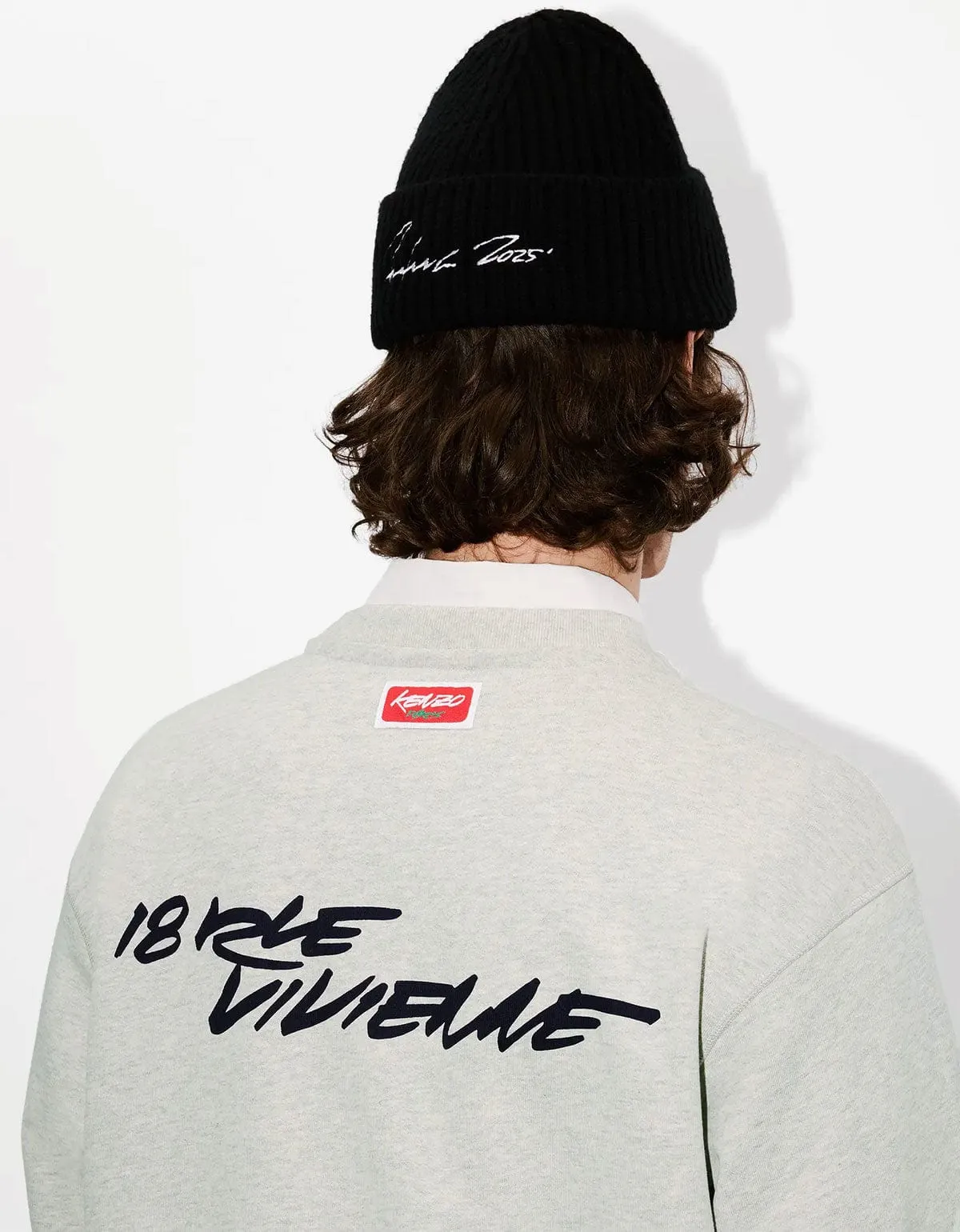 Kenzo x Futura 2000 Grey Boke Flower Logo Sweatshirt sold by Zoo Fashions product image thumbnail 5