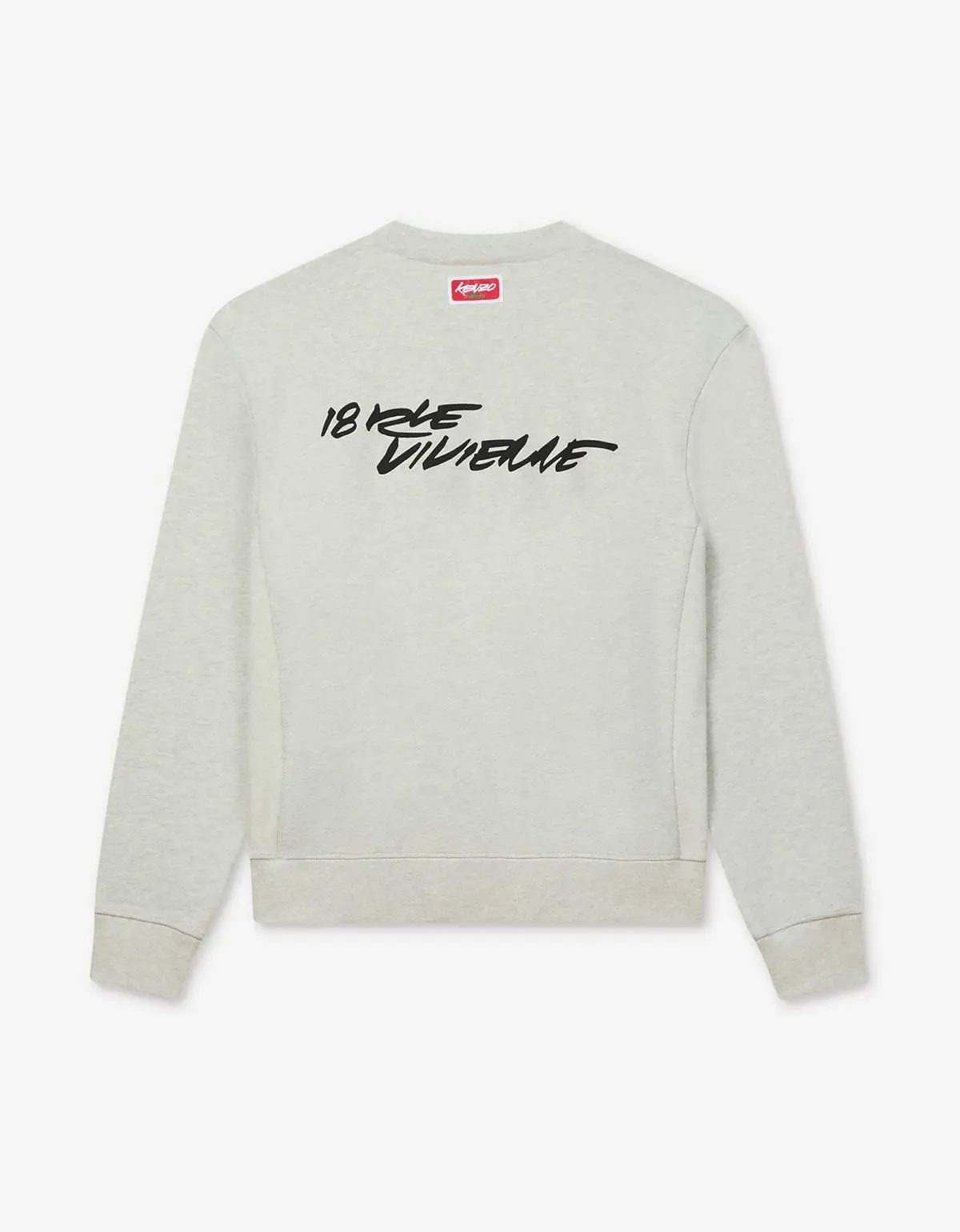 Kenzo x Futura 2000 Grey Boke Flower Logo Sweatshirt sold by Zoo Fashions product image thumbnail 3