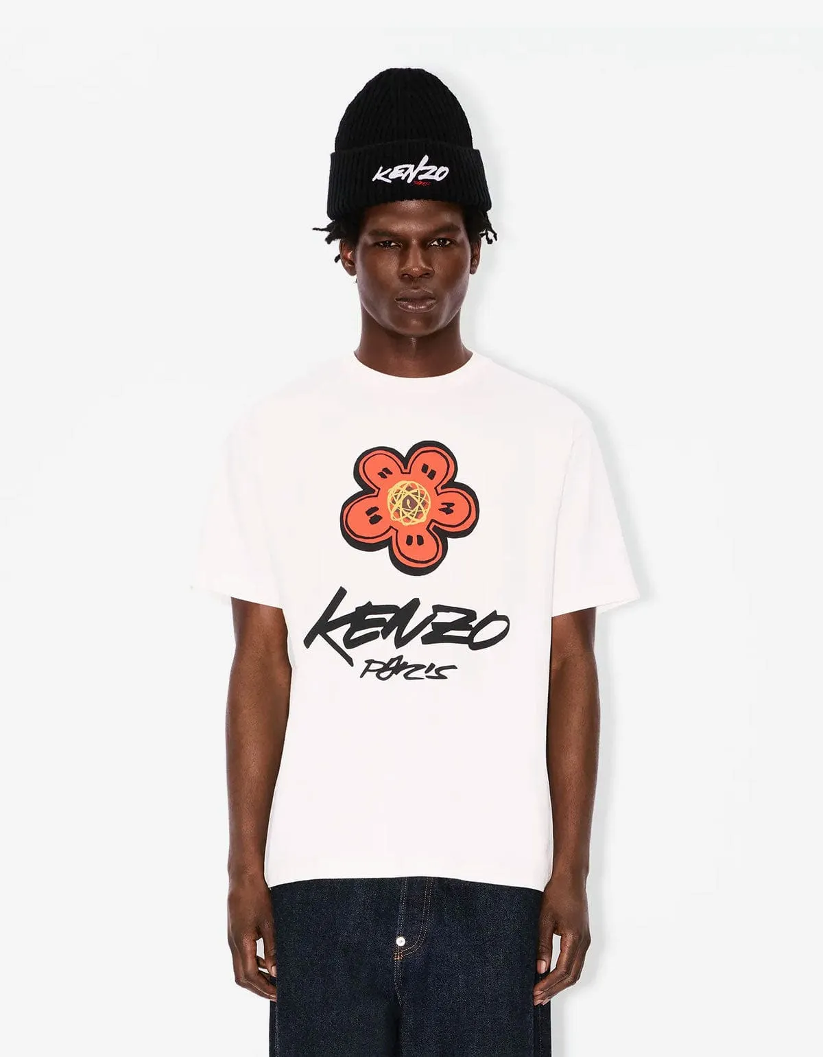 Kenzo x Futura 2000 White Boke Flower Logo T-Shirt sold by Zoo Fashions product image thumbnail 2