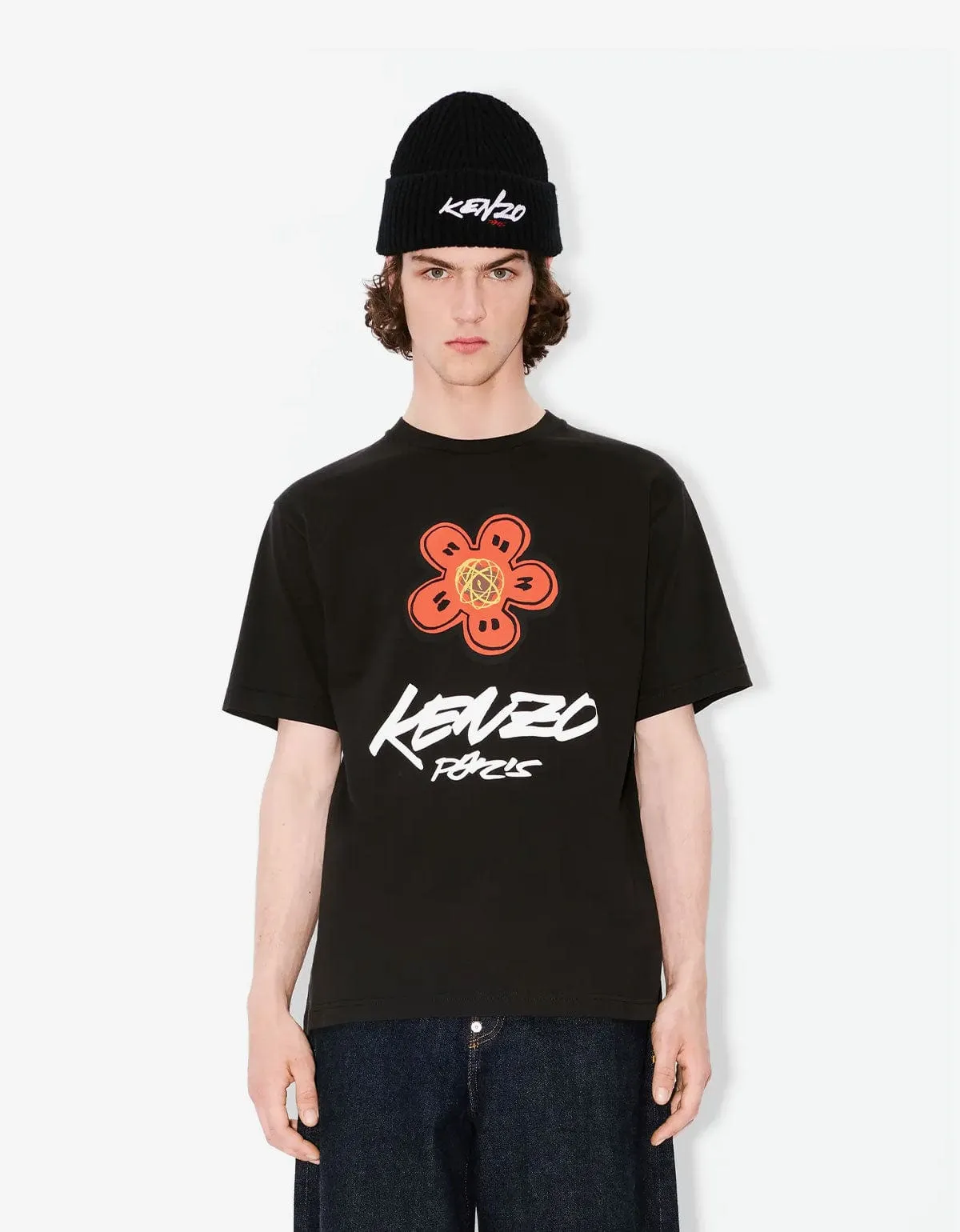 Kenzo x Futura 2000 Black Boke Flower Logo T-Shirt sold by Zoo Fashions product image thumbnail 2