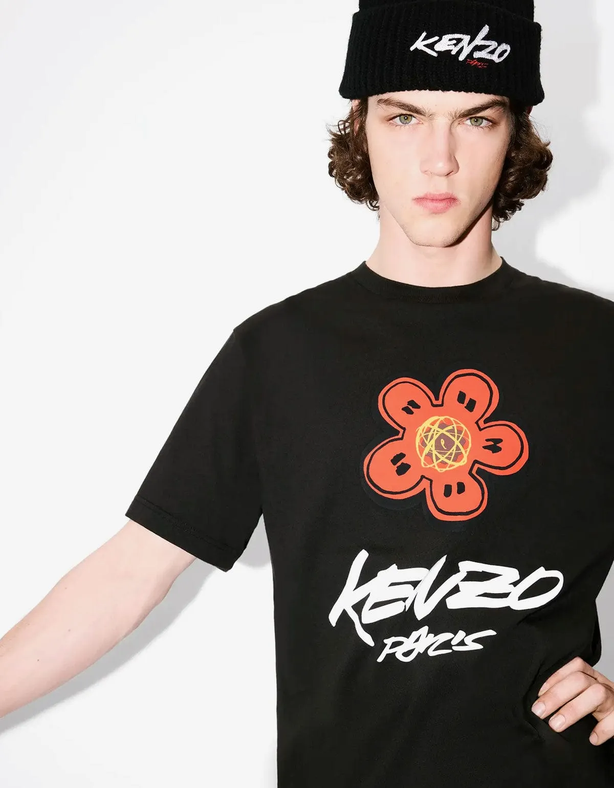 Kenzo x Futura 2000 Black Boke Flower Logo T-Shirt sold by Zoo Fashions product image thumbnail 5