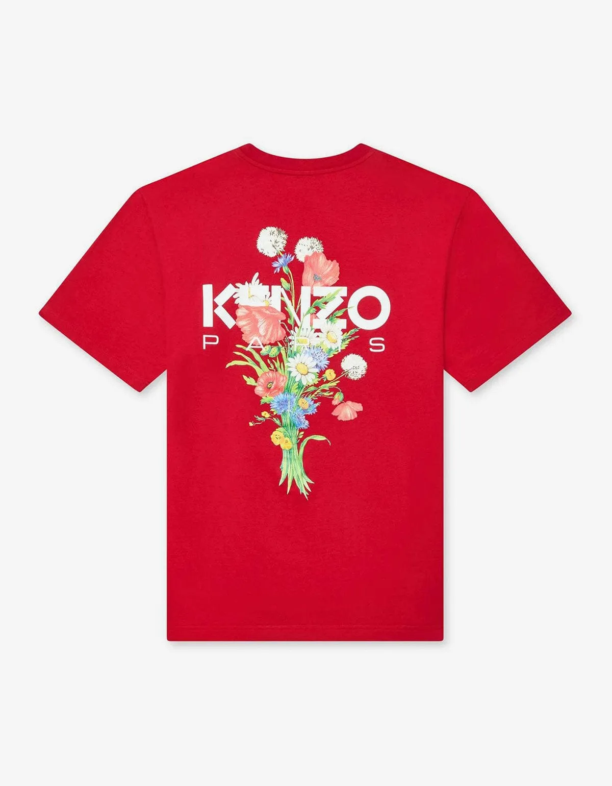 Kenzo Archive Bouquet Red T-Shirt sold by Zoo Fashions product image thumbnail 2