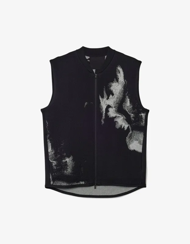 Y-3 Black Running Engineered Vest sold by Zoo Fashions