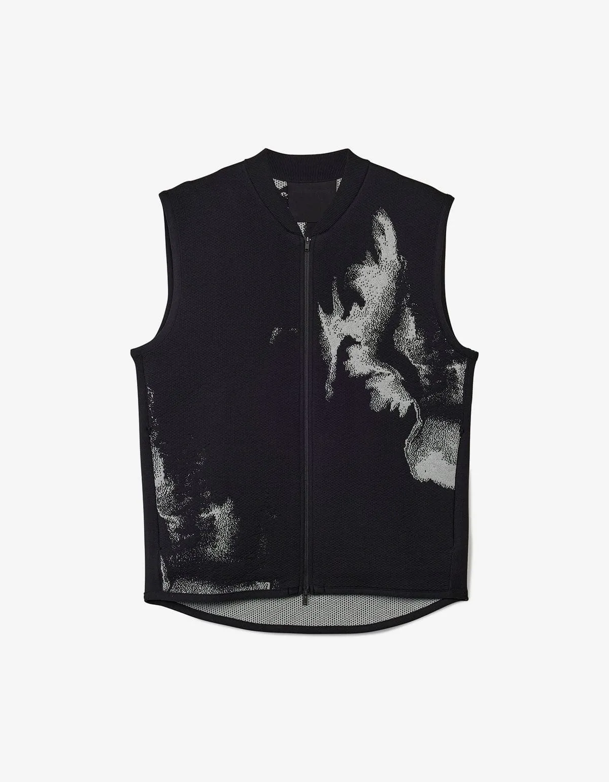 Y-3 Black Running Engineered Vest sold by Zoo Fashions