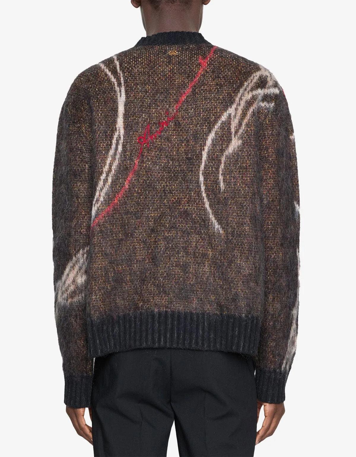 Amiri Brown Floral Sweater sold by Zoo Fashions product image thumbnail 2