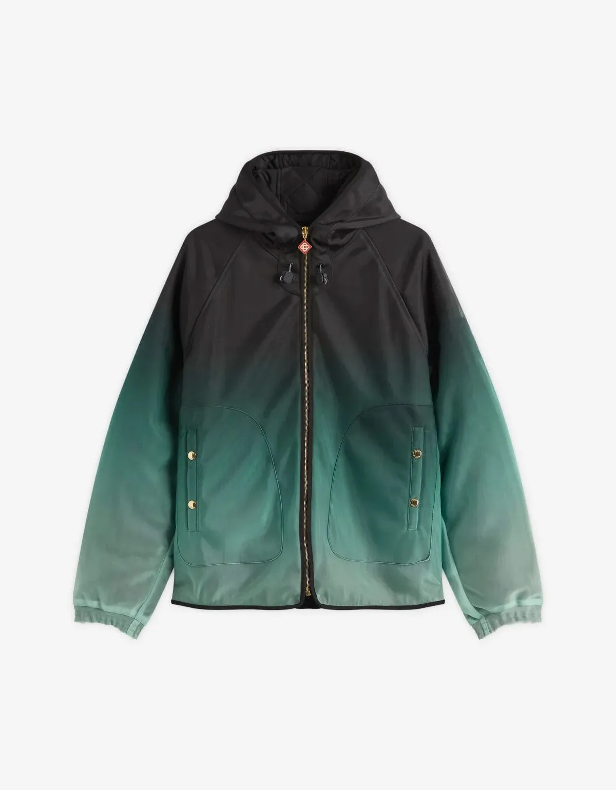 Casablanca Green Gradient Technical Jacket sold by Zoo Fashions