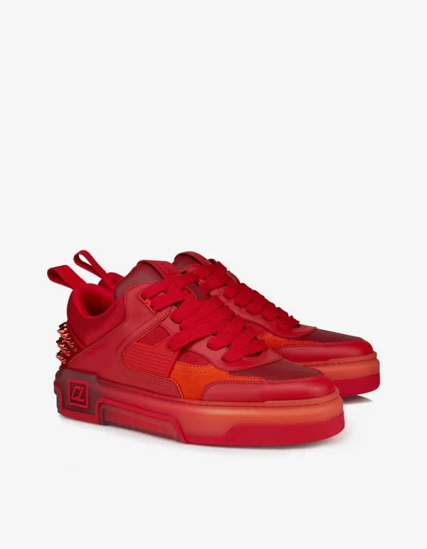 Christian Louboutin Astroloubi Red Trainers sold by Zoo Fashions