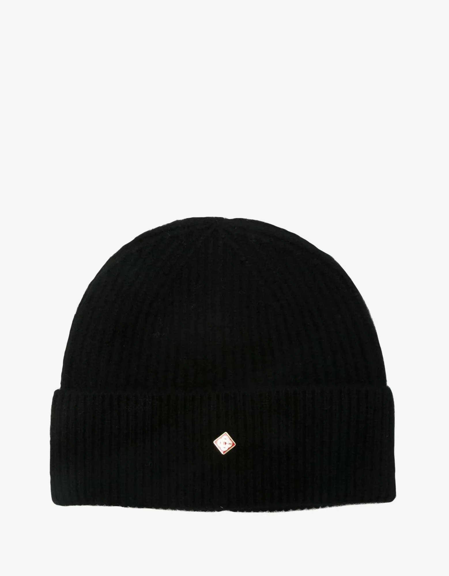 Casablanca Black Cardigan Wool Beanie sold by Zoo Fashions