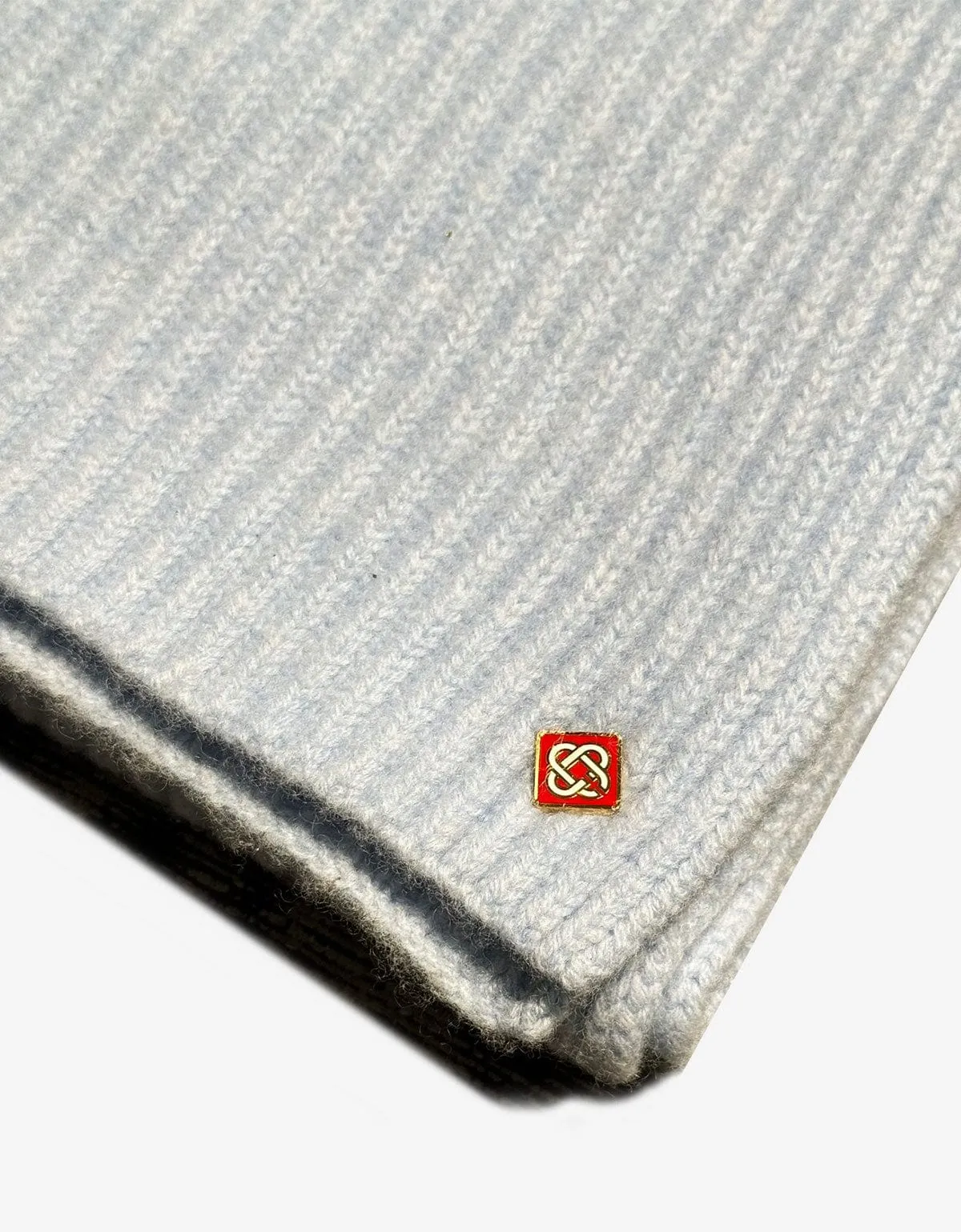 Casablanca Blue Half Cardigan Wool Scarf sold by Zoo Fashions product image thumbnail 3