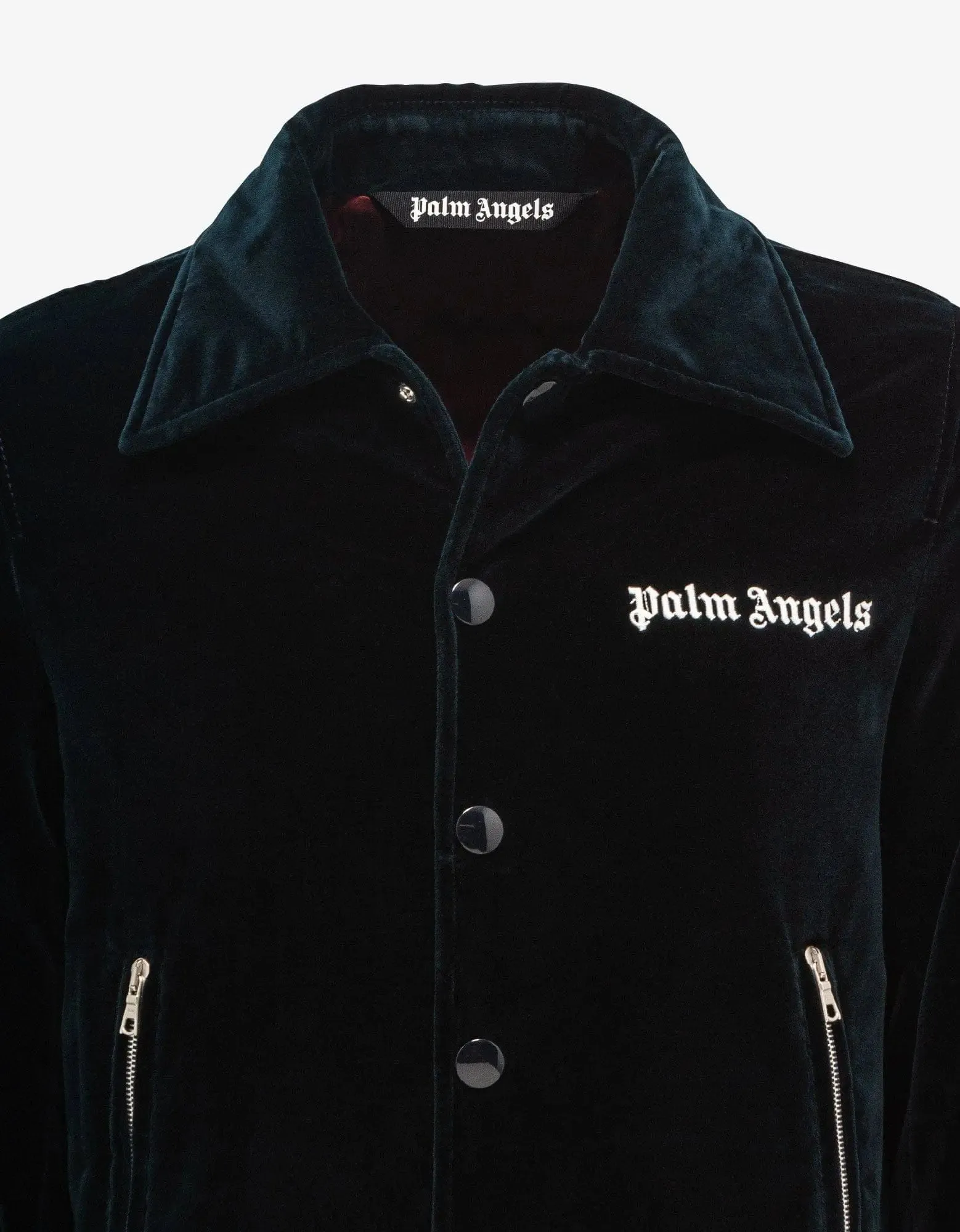 Palm Angels Blue Sunday Baseball Jacket sold by Zoo Fashions product image thumbnail 5