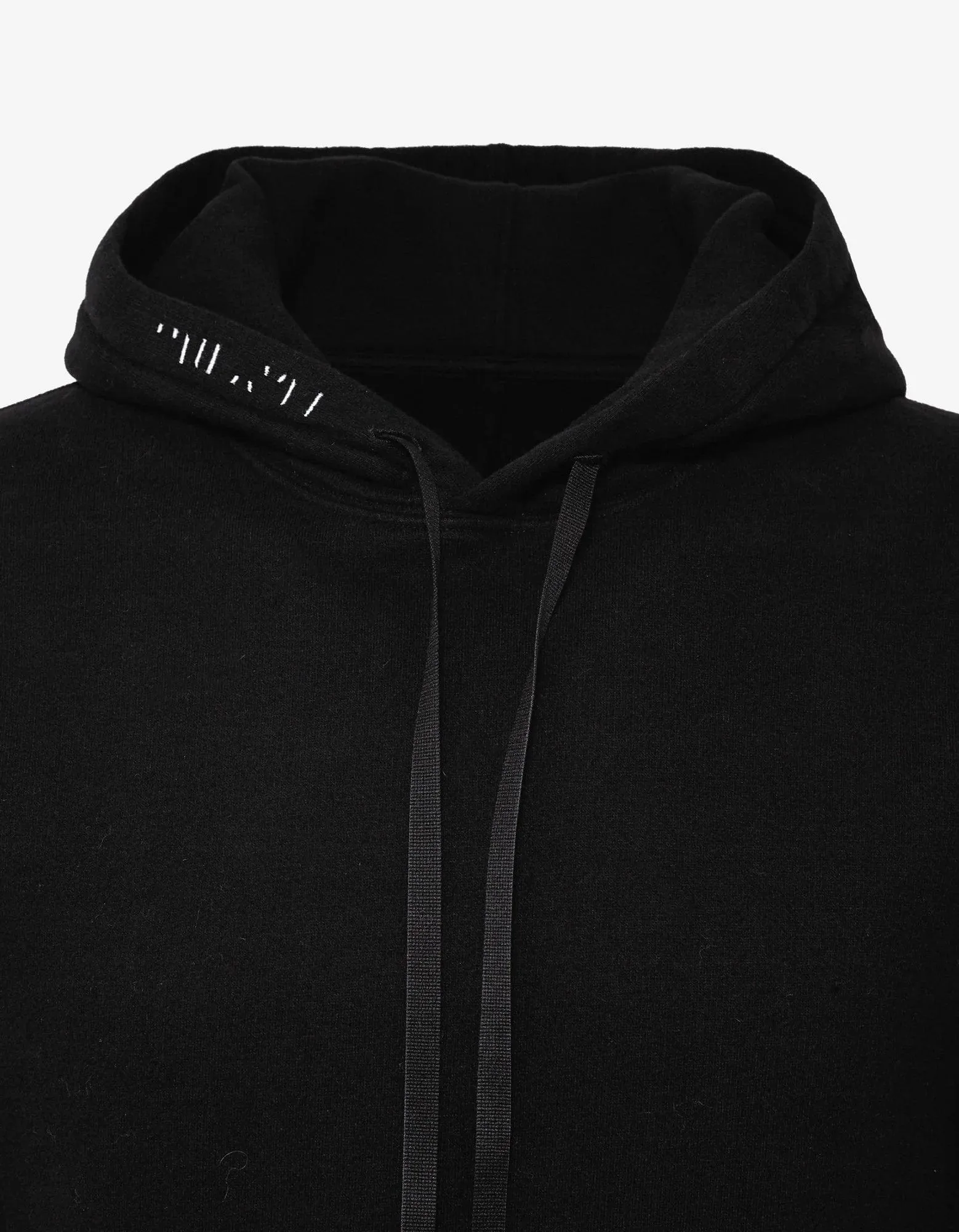 Ben Taverniti Unravel Project Black Long Body Hoodie sold by Zoo Fashions product image thumbnail 3