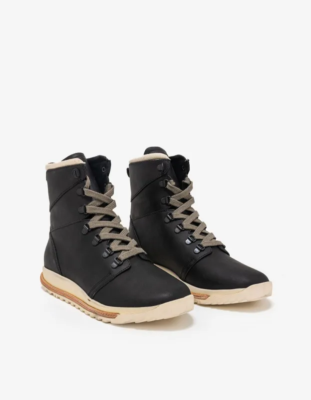 Rick Owens Lace Up Dirt Grafton Black Boots - SS18 sold by Zoo Fashions