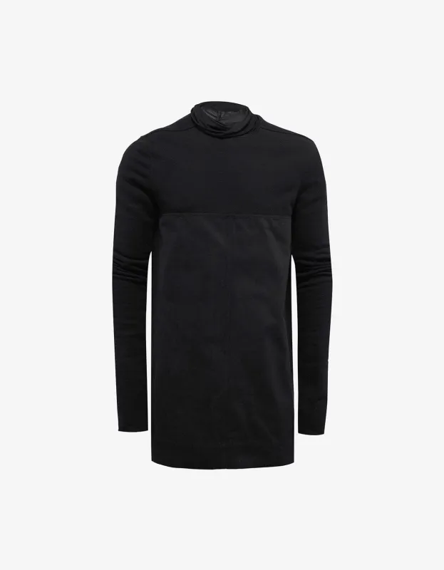 Rick Owens Black Emotionless Panelled Sweatshirt - AW16 sold by Zoo Fashions