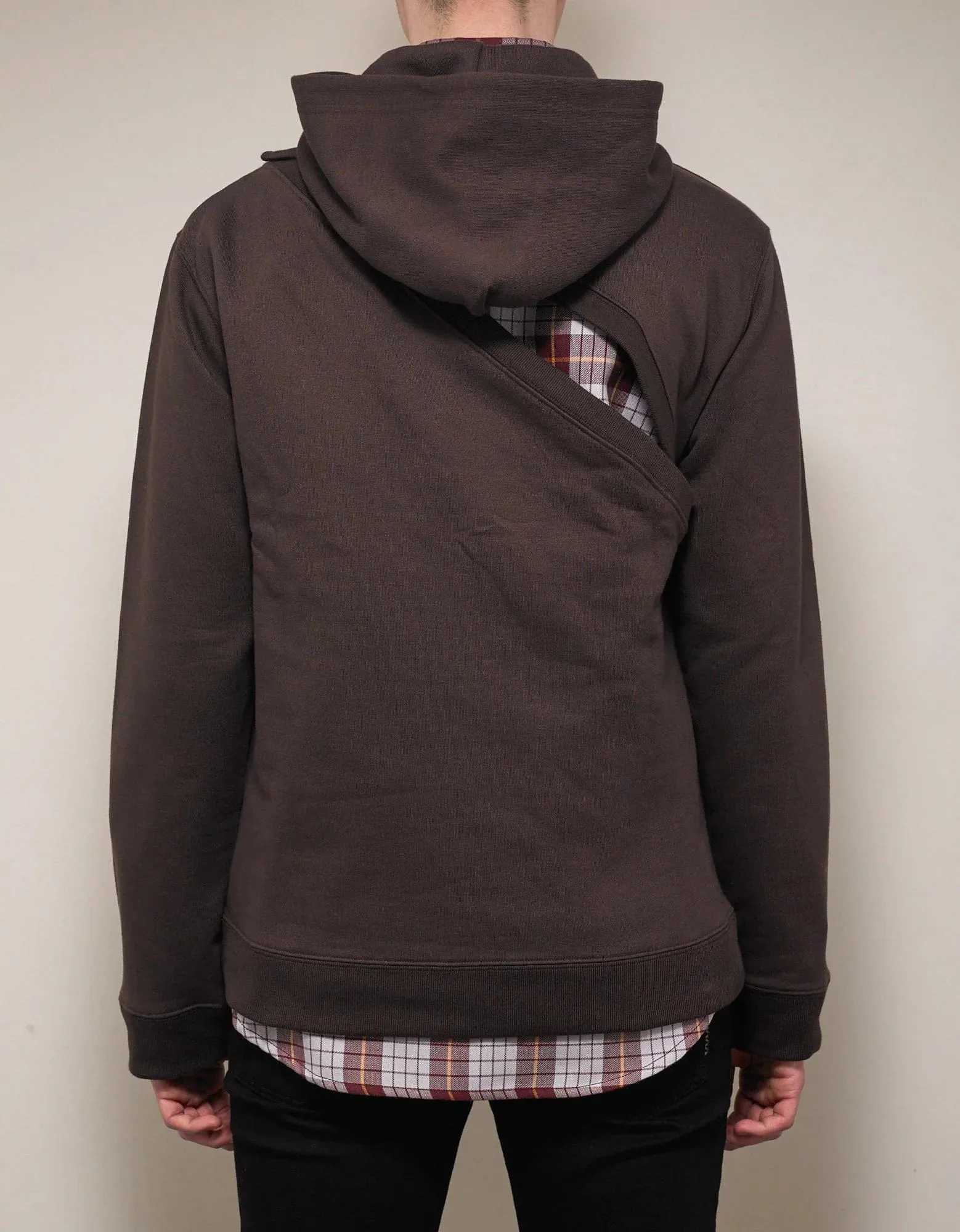 Raf Simons Brown Two-Piece Hoodie - SS18 sold by Zoo Fashions product image thumbnail 5