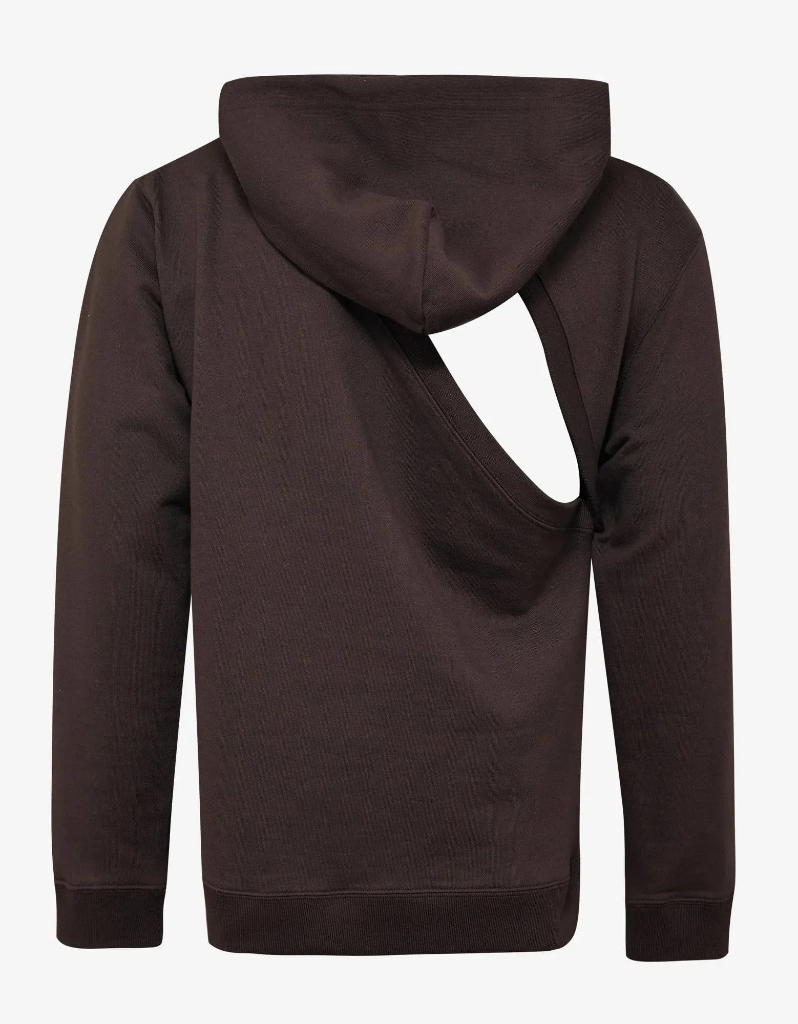 Raf Simons Brown Two-Piece Hoodie - SS18 sold by Zoo Fashions product image thumbnail 3