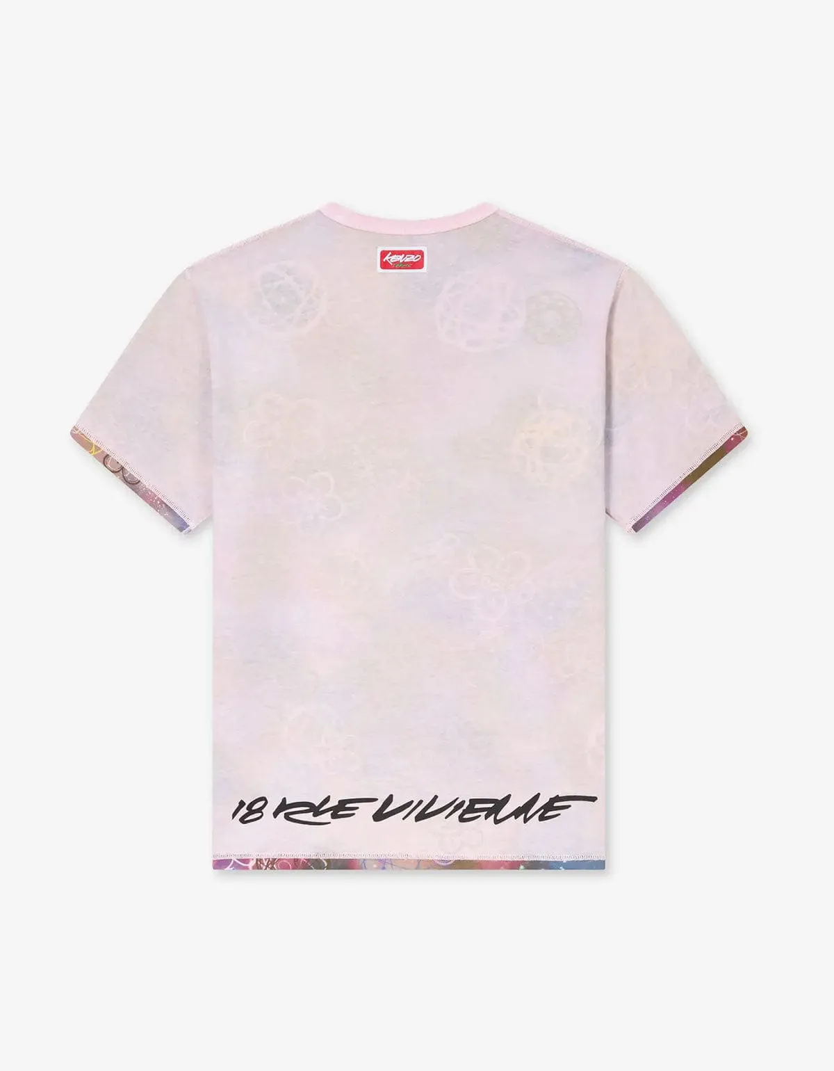 Kenzo x Futura 2000 Pink Reversible T-Shirt sold by Zoo Fashions product image thumbnail 2