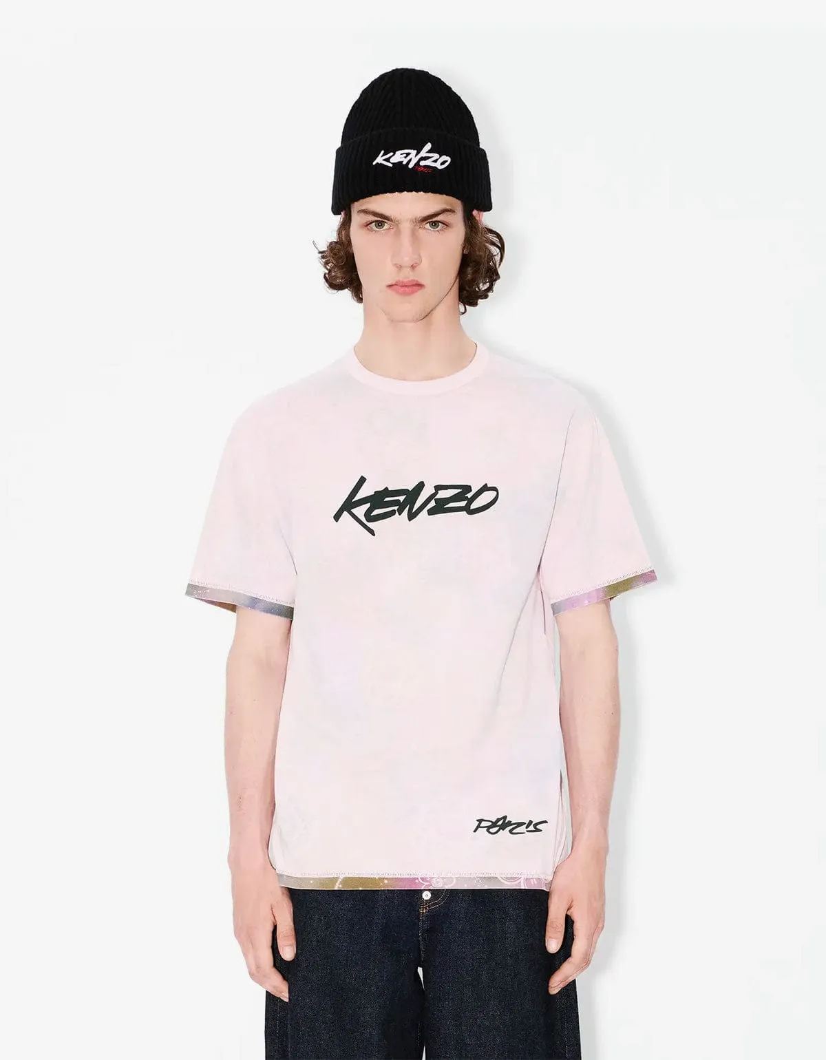 Kenzo x Futura 2000 Pink Reversible T-Shirt sold by Zoo Fashions product image thumbnail 5