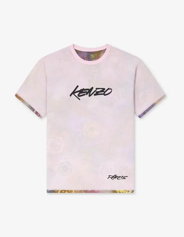 Kenzo x Futura 2000 Pink Reversible T-Shirt made by Kenzo