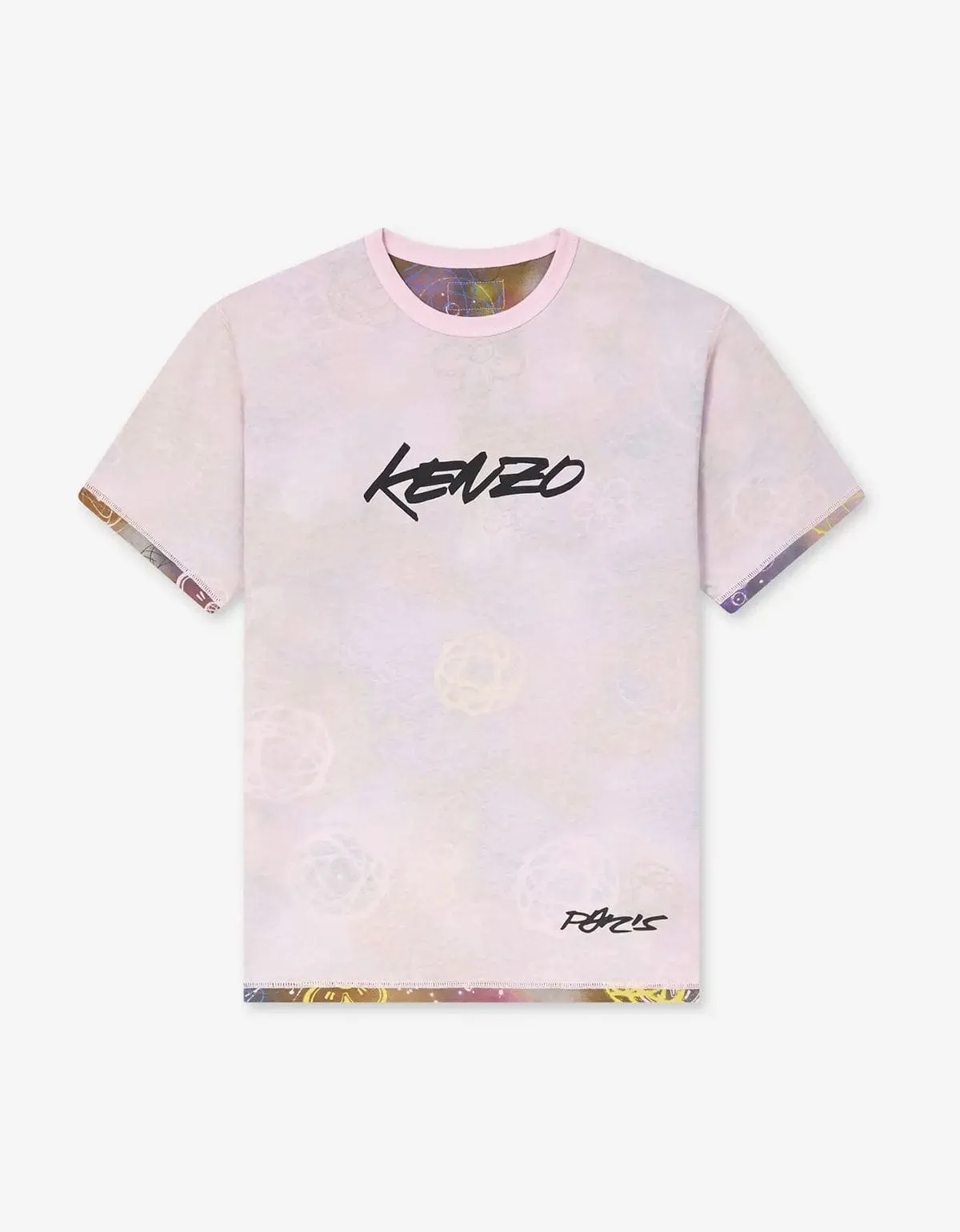 Kenzo x Futura 2000 Pink Reversible T-Shirt sold by Zoo Fashions